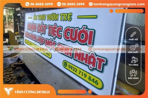 Mẫu Hộp Đèn Bạt 3M Giá Rẻ Đẹp Nhất Hiện Nay