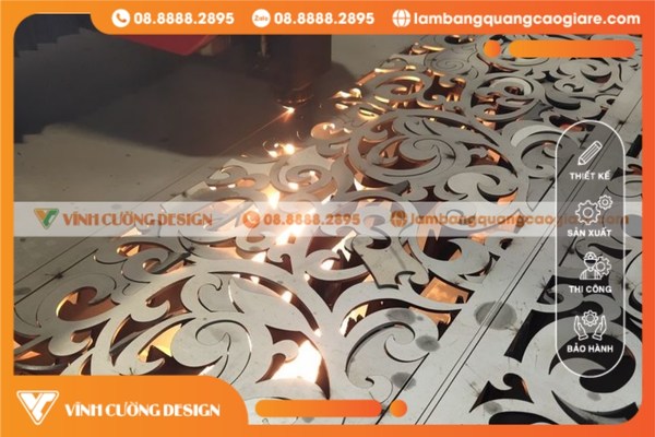 Quy trình cắt Laser Inox giá rẻ chuẩn xác hiện nay