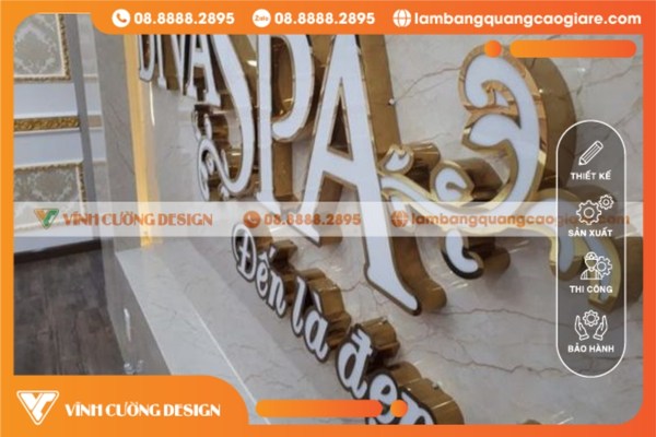 Ưu điểm của mẫu chữ nhôm đẹp giá rẻ