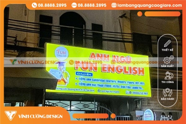 Ưu điểm khi sử dụng hộp đèn bạt không gân giá rẻ