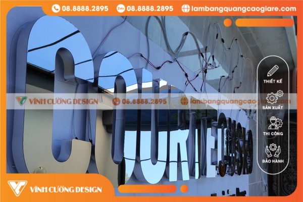 Ưu điểm nổi bật của mẫu chữ Inox trắng gương đẹp