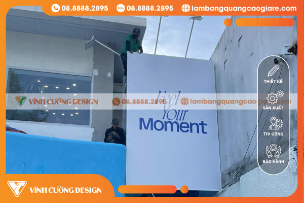 Ưu điểm nổi bật làm biển hiệu vĩnh cường design