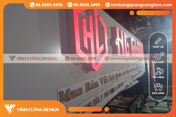 Dịch vụ làm biển hiệu giá rẻ