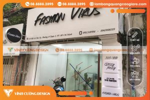 làm biển hiệu cửa hàng nhỏ