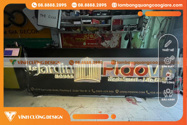 làm biển hiệu mẫu đẹp 2025