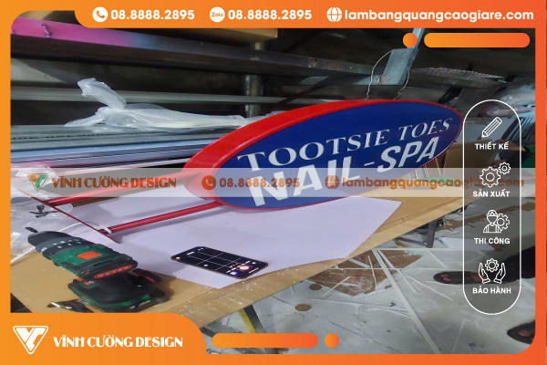 sản xuất thi công làm biển hiệu