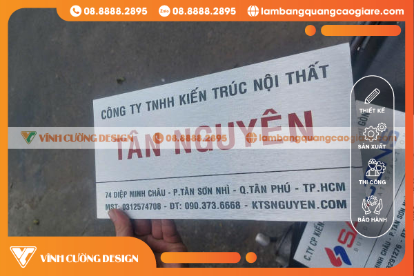 bang ten alu in uv dep