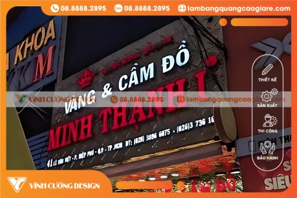 Bảng hiệu quận bình thạnh