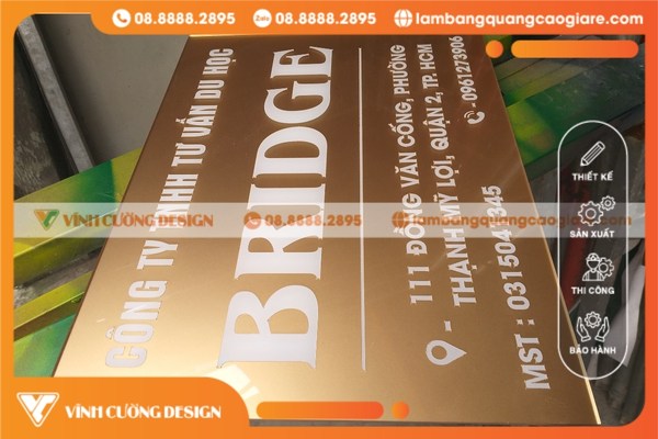 Làm bảng hiệu giá rẻ quận 2