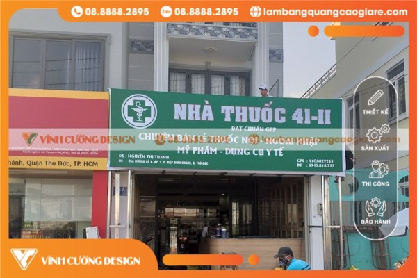 Các loại bảng hiệu phổ biến và hiệu quả nhất tại khu vực Thủ Đức
