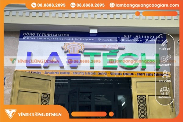 dịch vụ làm bảng hiệu giá rẻ quận 10