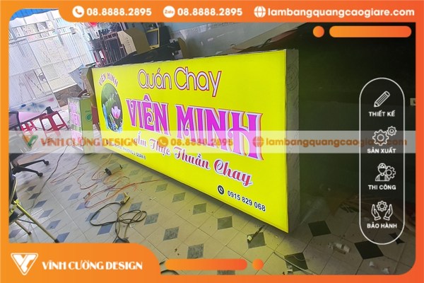 dịch vụ làm bảng hiệu giá rẻ quận bình thạnh