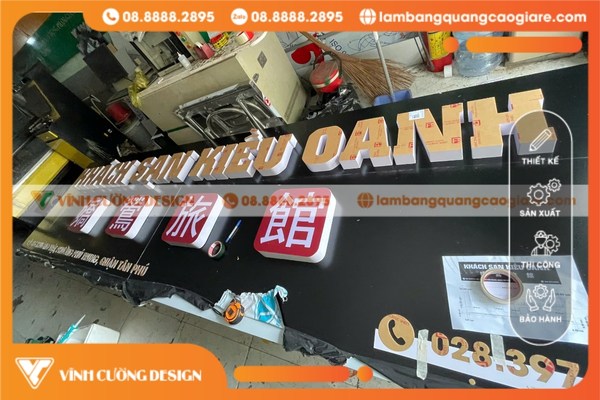 Dịch vụ làm bảng hiệu giá rẻ quận gò vấp