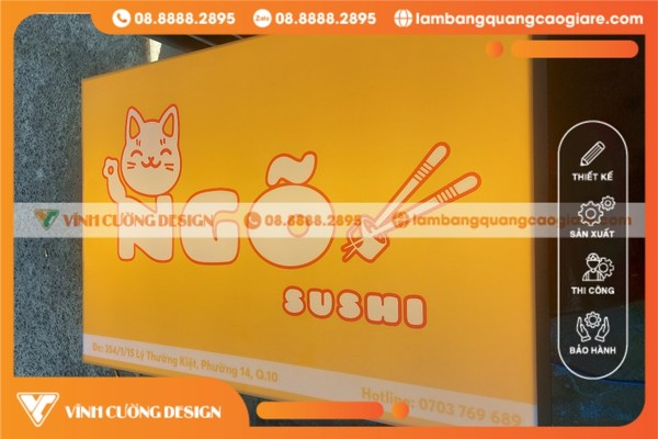 Dịch vụ làm bảng hiệu quận gò vấp trọn gói