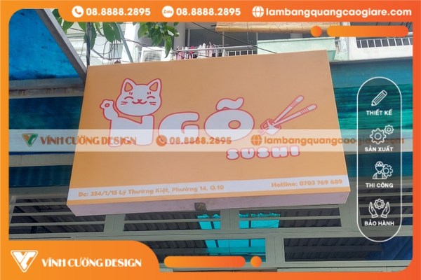Làm bảng hiệu giá rẻ gò vấp
