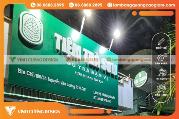 làm bảng hiệu quận 6 bạt hiflex giá rẻ