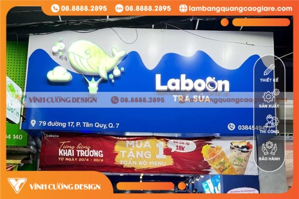 Làm Bảng Hiệu Quận 7 Bảng Hiệu Quảng Cáo Đẹp Hiện Đại Phú Mỹ Hưng