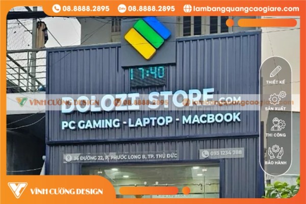 Làm bảng hiệu quận 9 Làm bảng hiệu quảng cáo uy tín tại TPThủ Đức