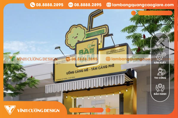 làm bảng hiệu quận 12 trọn gói