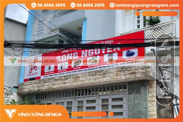 Quy trình thiết kế thi công bảng hiệu quận Thủ Đức chuyên nghiệp