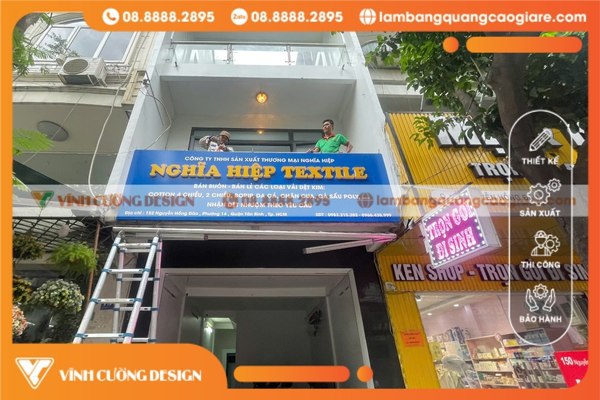 thi công bảng hiệu chuyên nghiệp quận bình tân