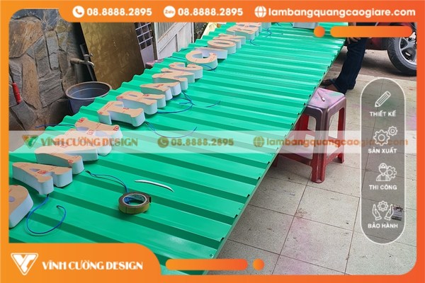 thi công bảng hiệu quận bình thạnh giá rẻ