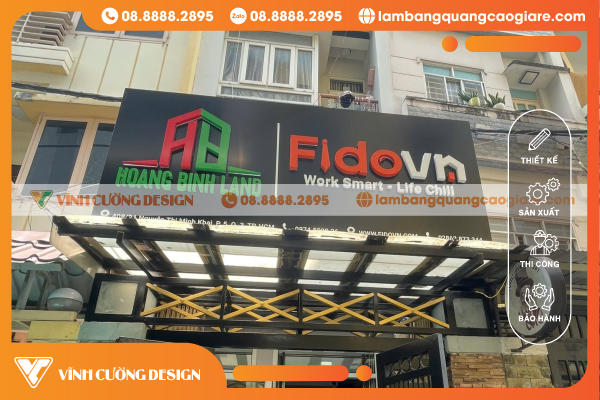 thiết kế bảng hiệu quận 3