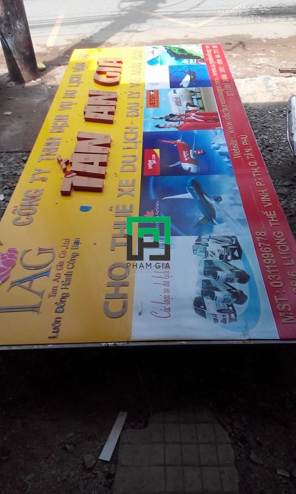 Làm Bảng Hiệu Alu Giá Rẻ