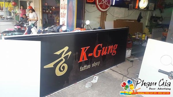 lam bang led gia re