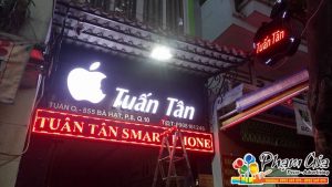 thi cong bang led