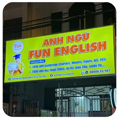 Làm bảng hiệu bạt
