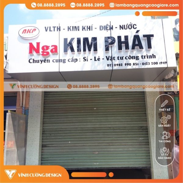 Bảng hiệu alu giá chỉ từ 550k/1m2
