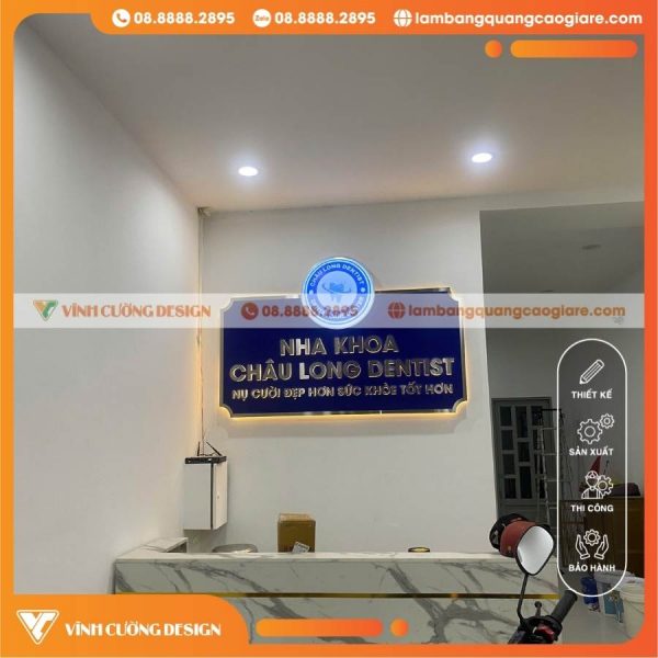 ĐIỂM NHẤN THIẾT KẾ & GIÁ TRỊ ỨNG DỤNG LÀM HỘP ĐÈN QUẦY TIẾP TÂN