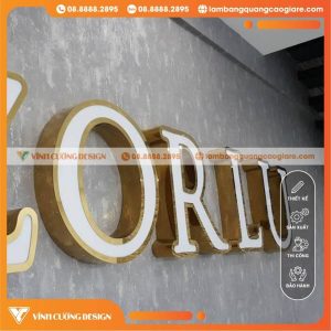 Gia Công Chữ Nhôm Có Gờ Giá Rẻ Lấy Liền
