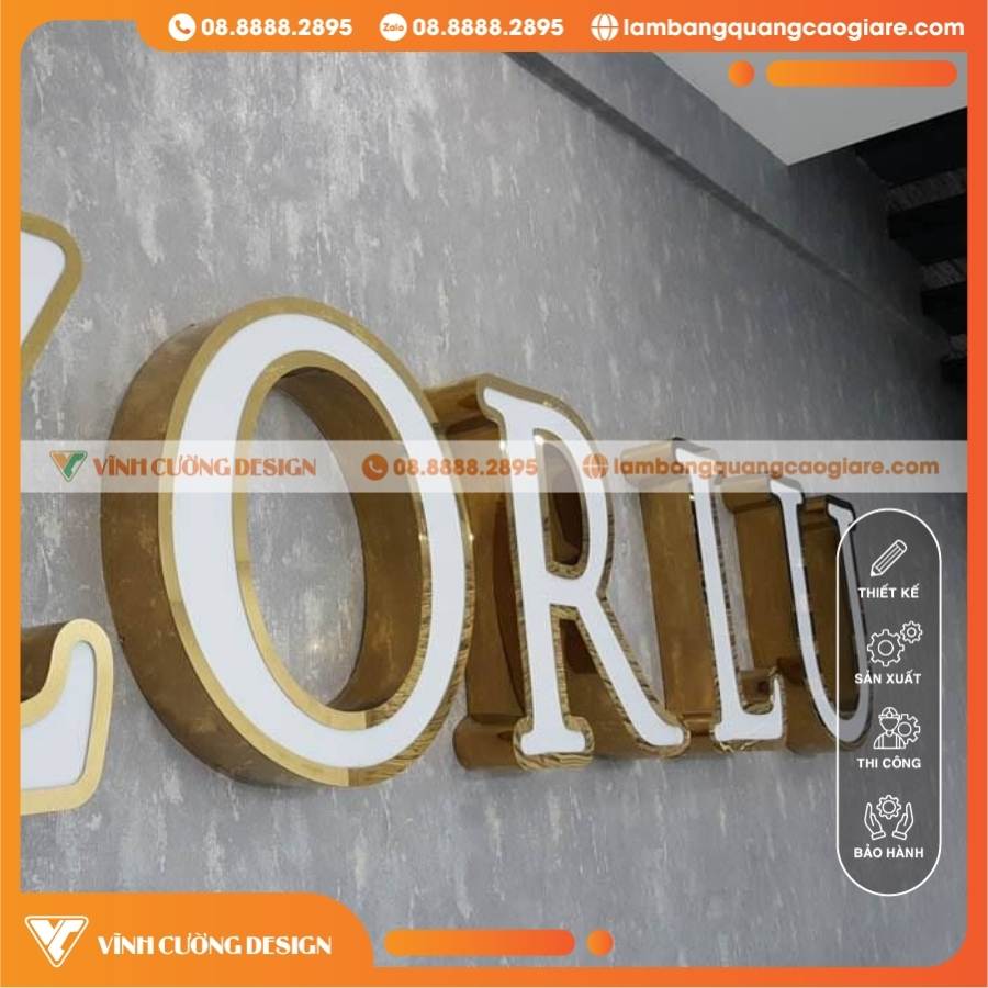 Gia Công Chữ Nhôm Có Gờ Giá Rẻ Lấy Liền