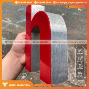Gia Công Chữ Nổi Không Gờ Giá Rẻ Độc Đáo