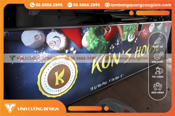 Hộp đèn 1 mặt hoặc 2 mặt