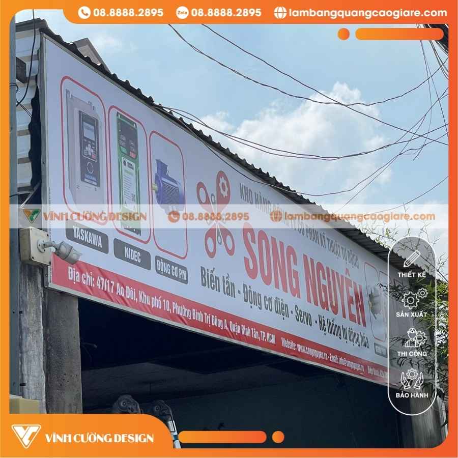 HƯỚNG DẪN BẢO DƯỠNG, THAY THẾ & BẢO TRÌ LÀM BẢNG HIỆU BẠT MẶT TIỀN CÔNG TY