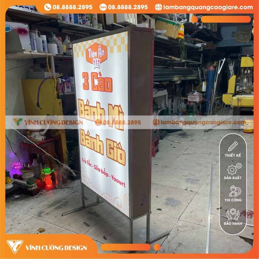 HƯỚNG DẪN BẢO QUẢN & VỆ SINH HỘP ĐÈN BẠT CHÂN ĐỨNG