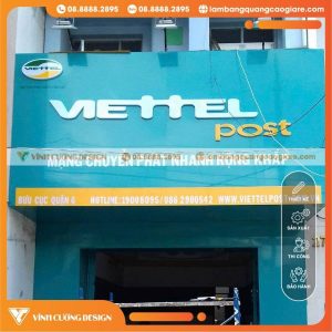 Làm Biển Bảng ALu Hệ Thống Viettel Nhanh Chóng Tại Quận 6