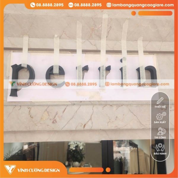 Lợi ích khi sử dụng chữ nổi Inox đen trong quảng cáo, nhận diện