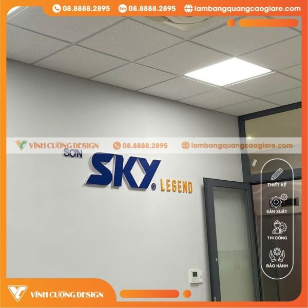 Lưu ý khi đặt làm chữ Alu uốn nổi hông Formex