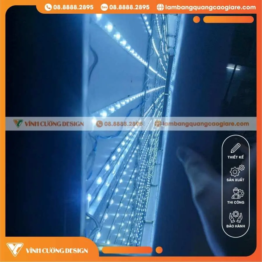 Lưu ý khi lựa chọn đơn vị thi công hộp đèn 3M chuyên nghiệp