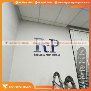 Mẹo làm chữ Alu uốn nổi hông Formex không bị chém giá