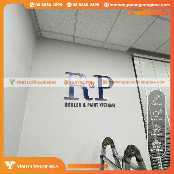 Mẹo làm chữ Alu uốn nổi hông Formex không bị chém giá