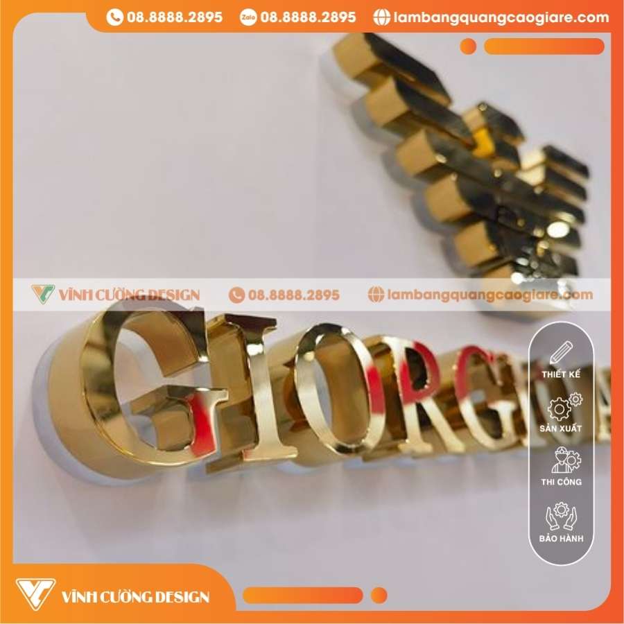 Những lưu ý khi chọn đơn vị thi công chữ Inox