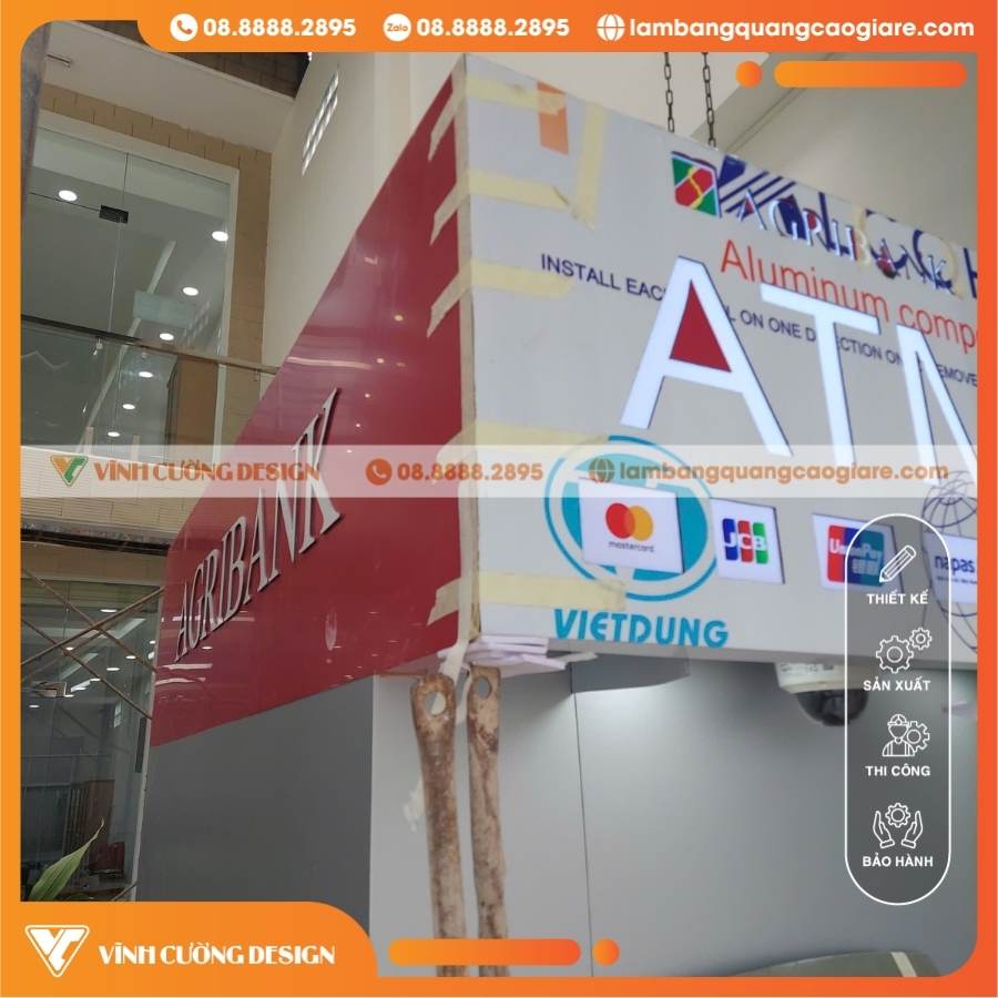 Những lưu ý khi thi công booth trụ ATM giá rẻ