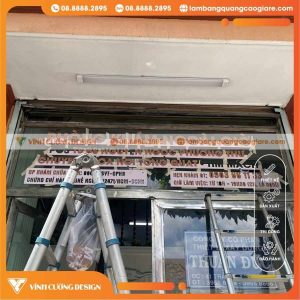 Quy trình gia công chữ nổi Mica hông Formex lấy liền