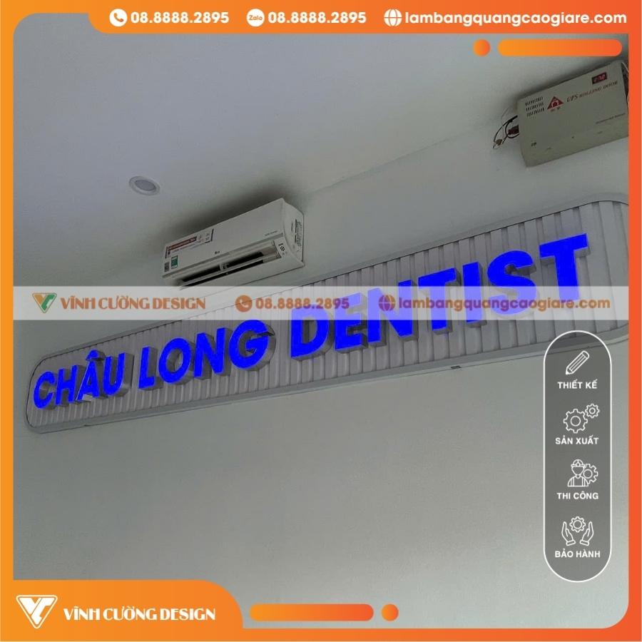 Quy trình gia công chữ nổi Mica hông nhôm chuyên nghiệp