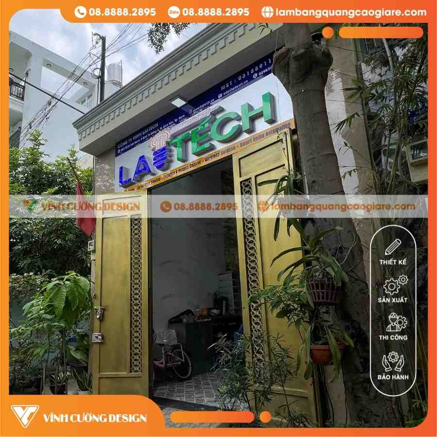 Quy Trình Thi Công Bảng Hiệu Công Ty Chuyên Nghiệp Tại Vĩnh Cường Design